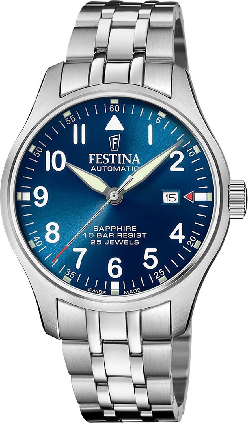 Zegarek Festina Zegarek męski Festina F20151-C srebrny