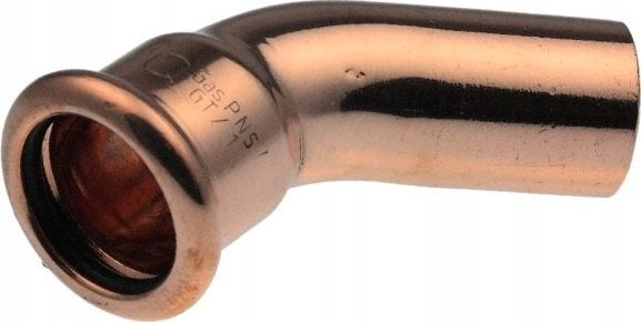 Kolano nyplowe 45° Copper - 18 (S)KAN-THERM