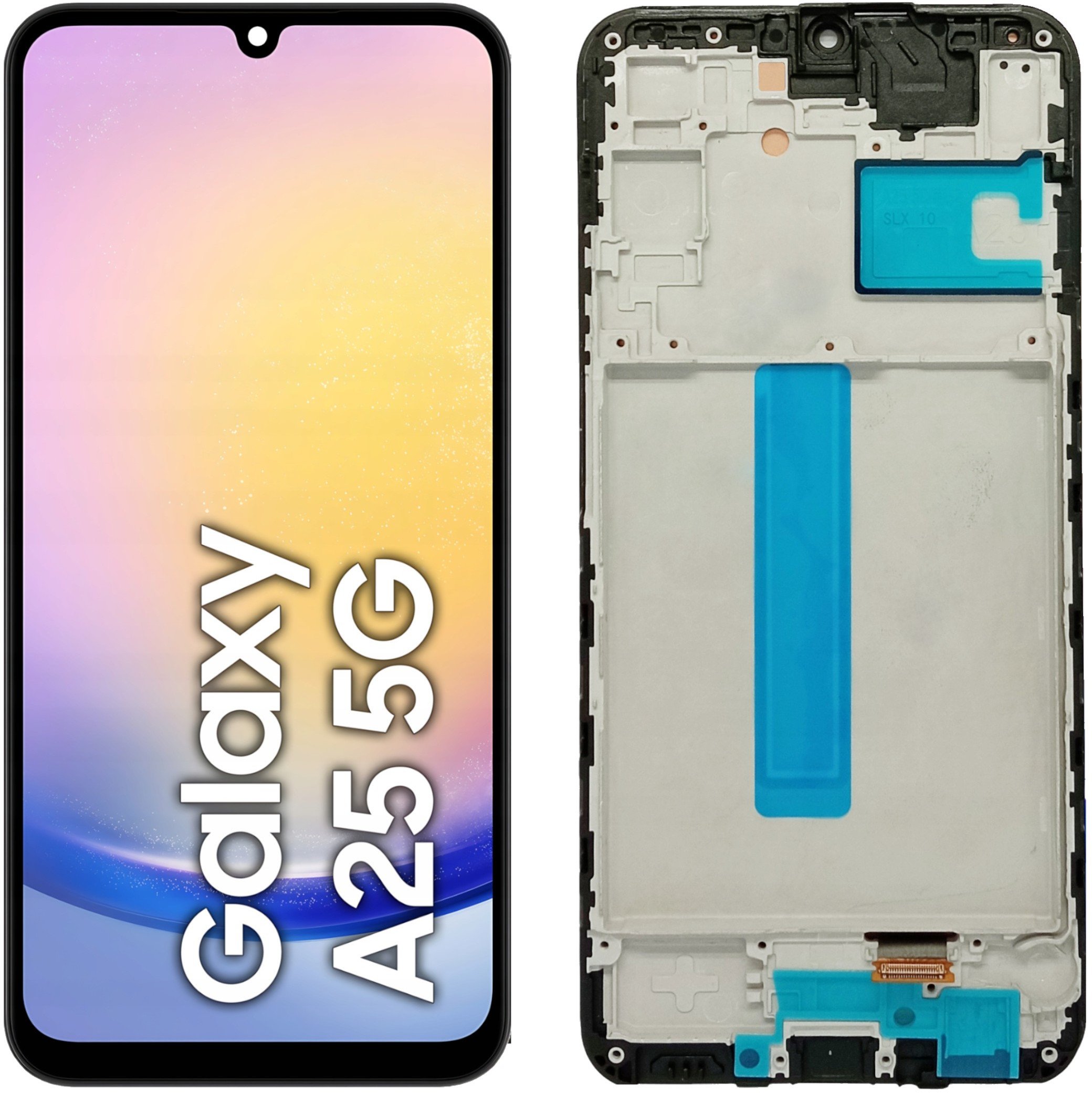 Wyświetlacz do Samsung Galaxy A25 5G LCD SM-A256 Ekran Incell Ramka