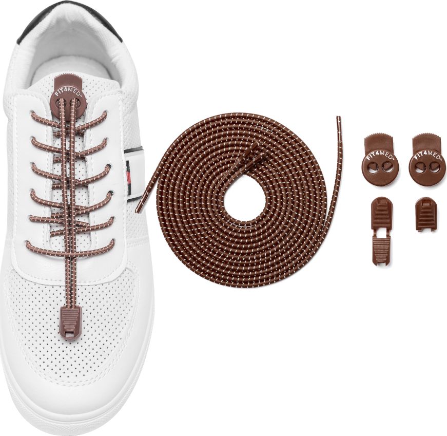 Fit4Med Sznurówki Sznurowadła Elastyczne Buty Dla Biegaczy