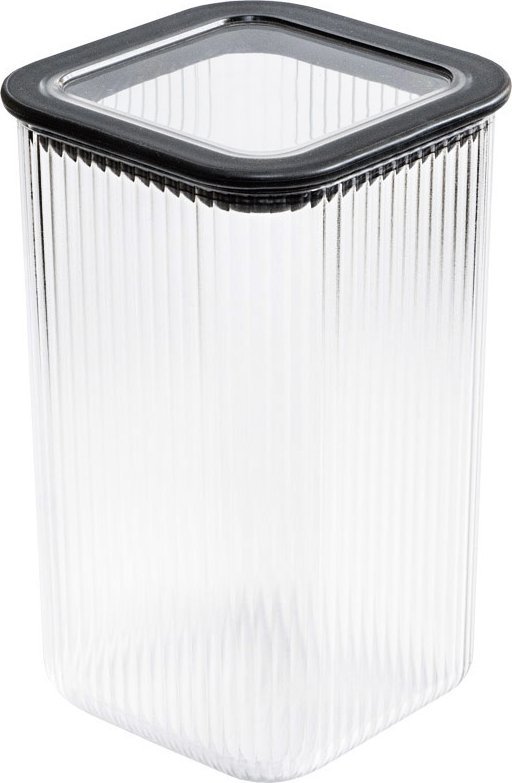 Branq BRANQ - Pojemnik na żywność - plastikowy - kwadratowy - sypkie - 1,57 L