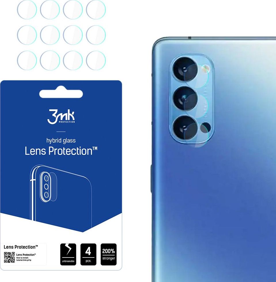 3MK Oppo Reno 4 Pro 5G - 3mk Lens Protection
