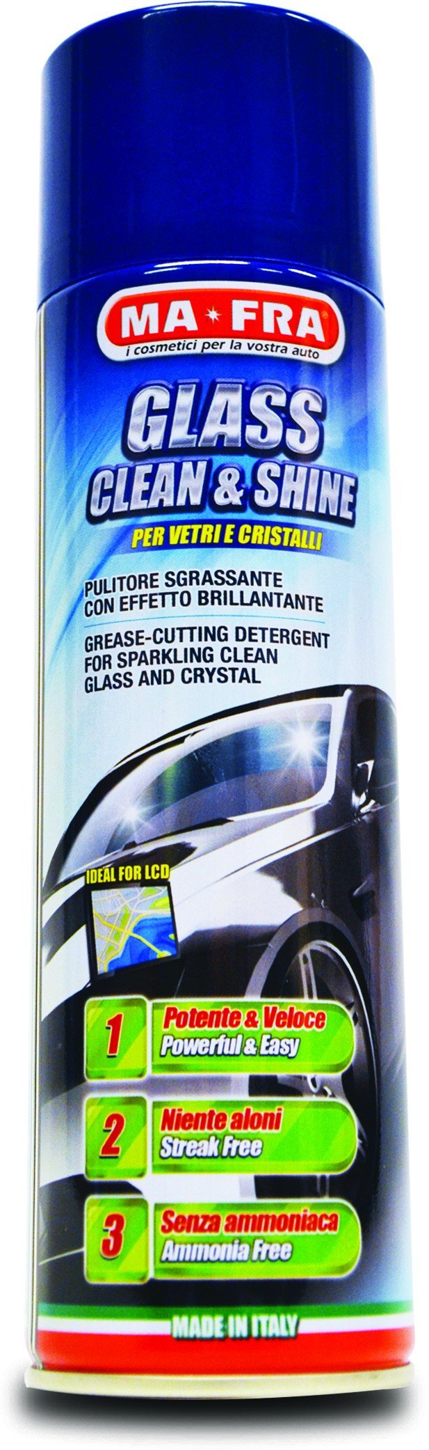 AUTO GLASS CLEANER CRISTAL VETRO