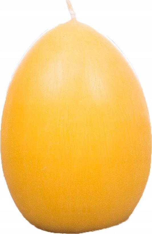 Łysoń Świeca z wosku pszczelego jajko gładkie (S0621) - S0621