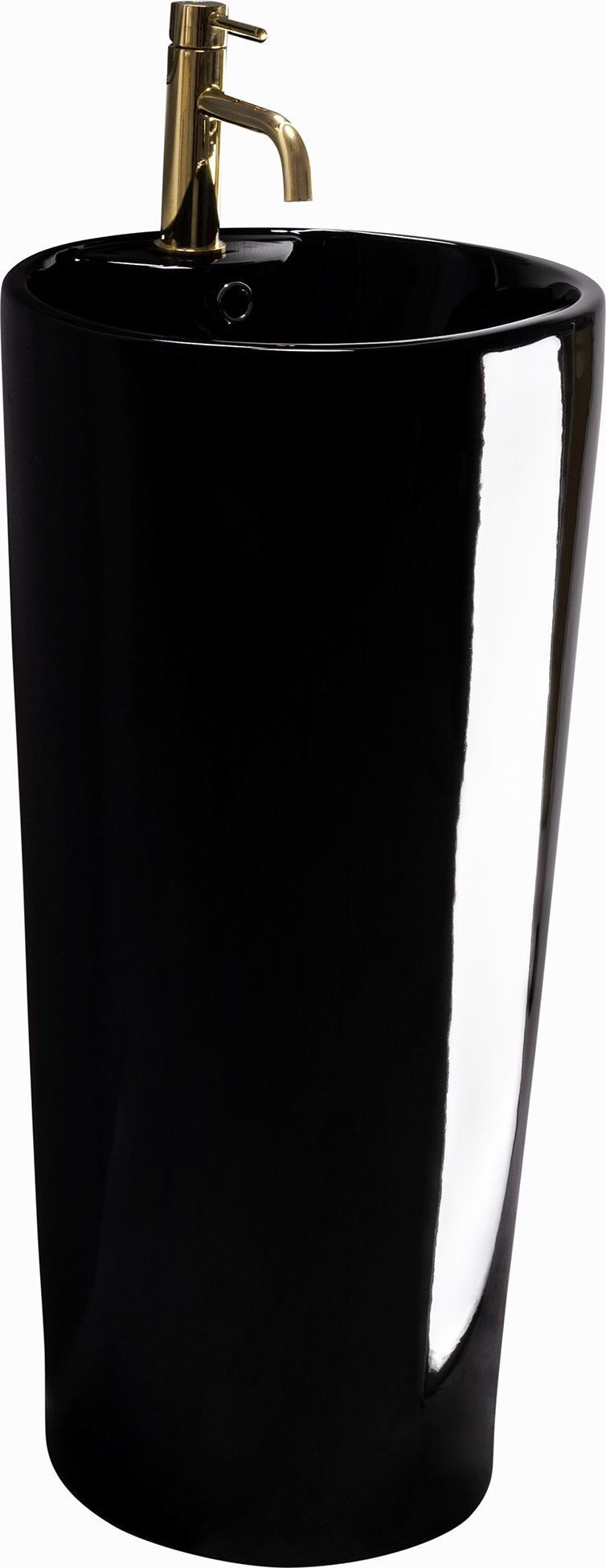 UmywalkaReaREA-U6635 UMYWALKA BLANKA WOLNOSTOJĄCA Z PRZELEWEM BLACK //CE.REA.U-BLANCA-BLACK