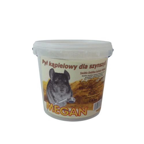 Megan Pył kąpielowy dla szynszyli 1 l/1500g