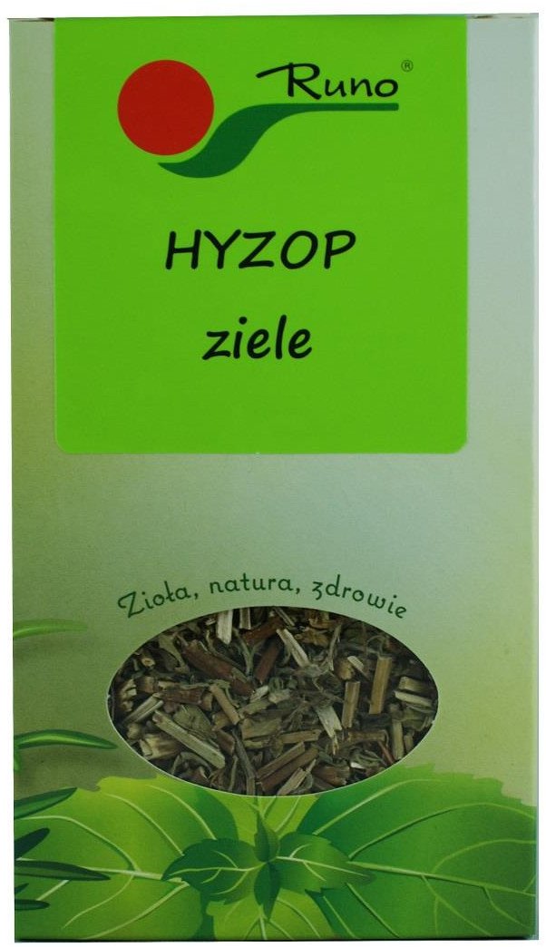 Hyzop ziele suszone zioła na drogi oddechowe przeciwzapalny przeciwwirusowy wykrztuśny 50g