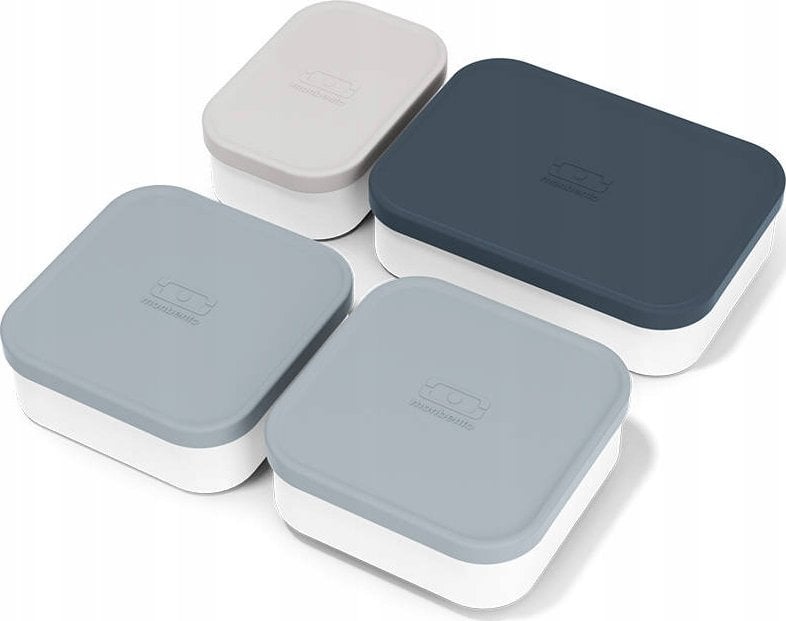Monbento Monbento Zestaw 4 Pojemników Do Lunchboxów Extra