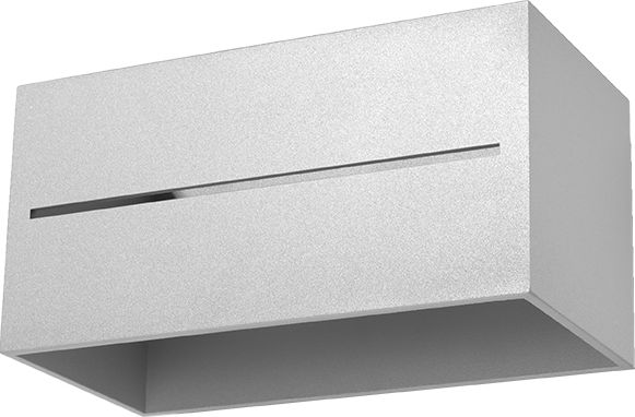 Kinkiet Sollux Kinkiet LOBO MAXI szary