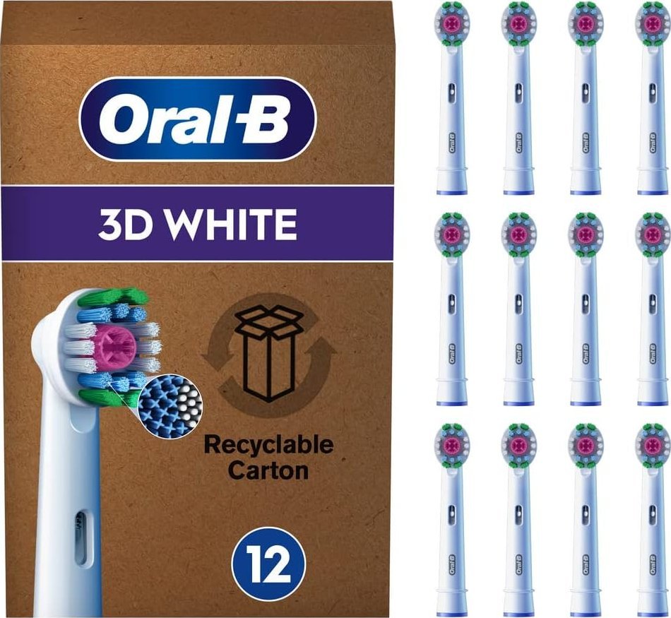Końcówka Oral-B Końcówki szczoteczek3D White 12 sztuk