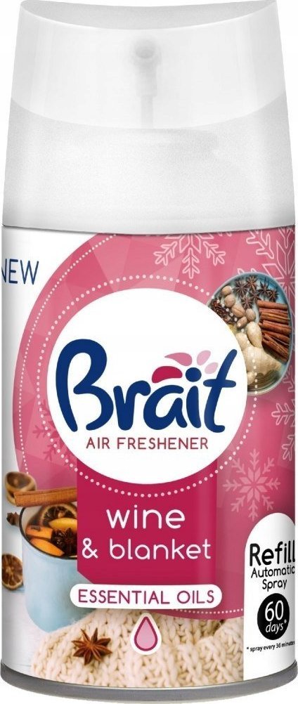 Brait Brait WINE & BLANKET wkład do odświeżacza250ml