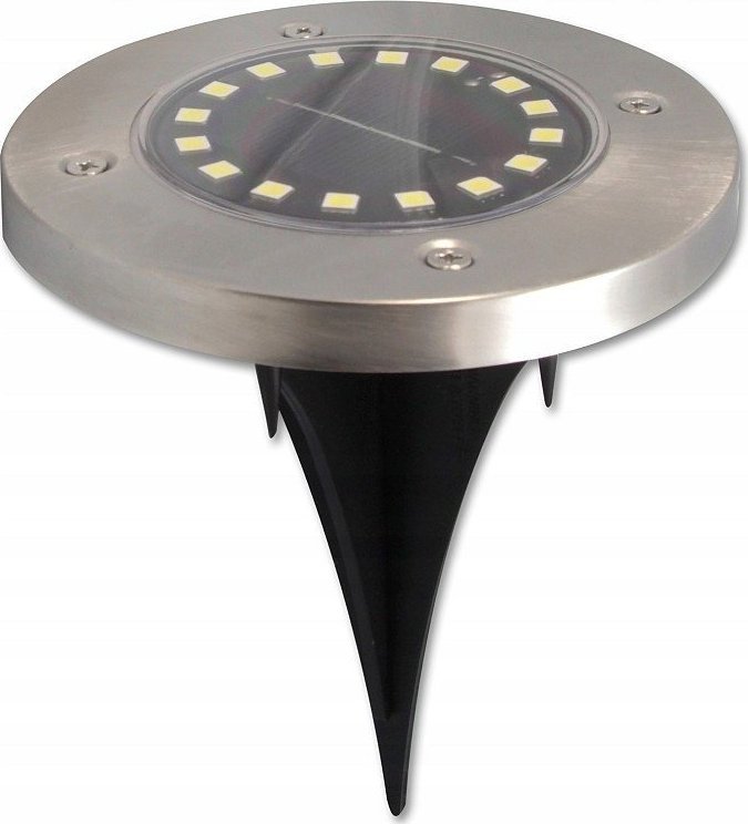 Lampa solarna LED 16xSMD wbijana ogrodowa nie wyma
