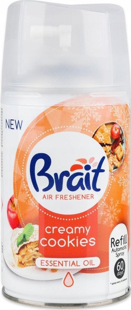Brait Brait CREAMY COOKIES wkład do odświeżacza 250ml