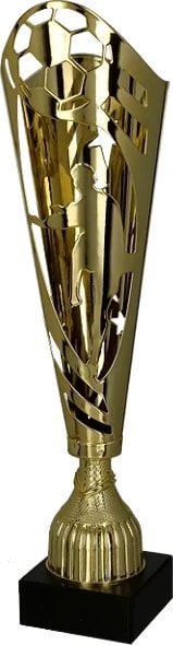 Victoria Sport Puchar metalowy złoty - piłka nożna