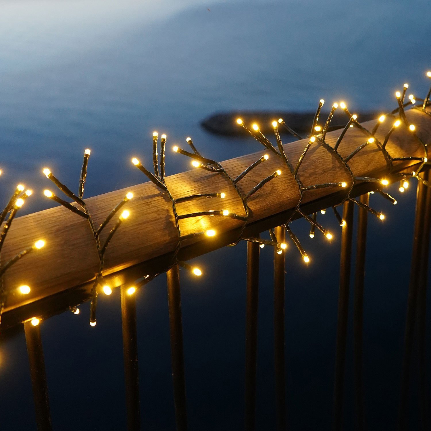 Lampki choinkowe JetWorld Sirius Easy-Line Cluster 380 LED, 7,6m