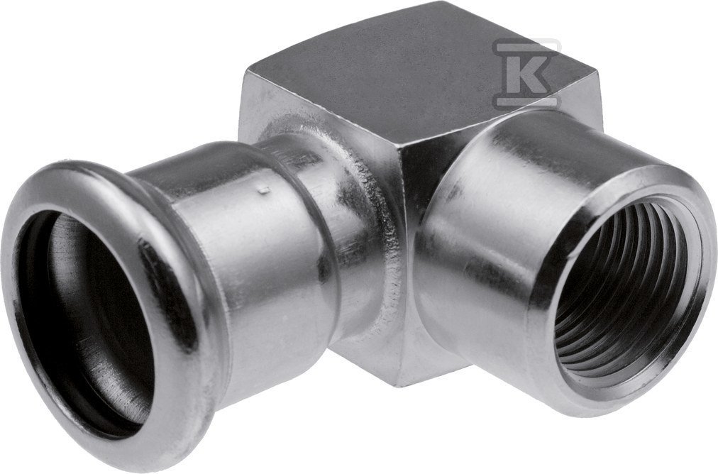 Kolano 90° krótkie GW Steel - 28 Rp1/2KAN-THERM