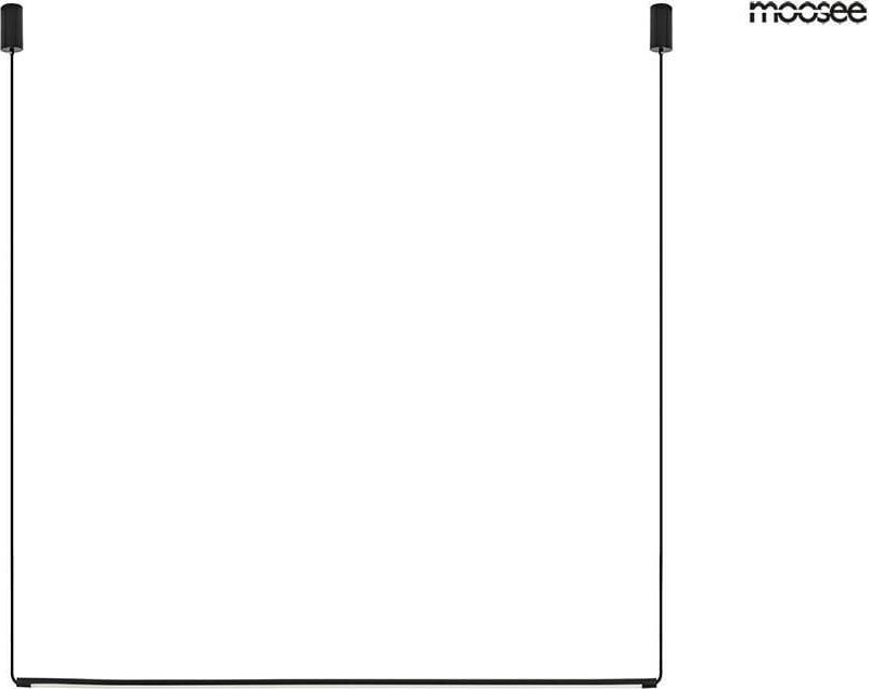 Lampa wisząca Moosee MOOSEE lampa wisząca OMBRE LEVEL 80 czarna