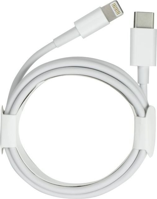 Kabel USB Partner Tele.com USB-C - Lightning 1 m Biały