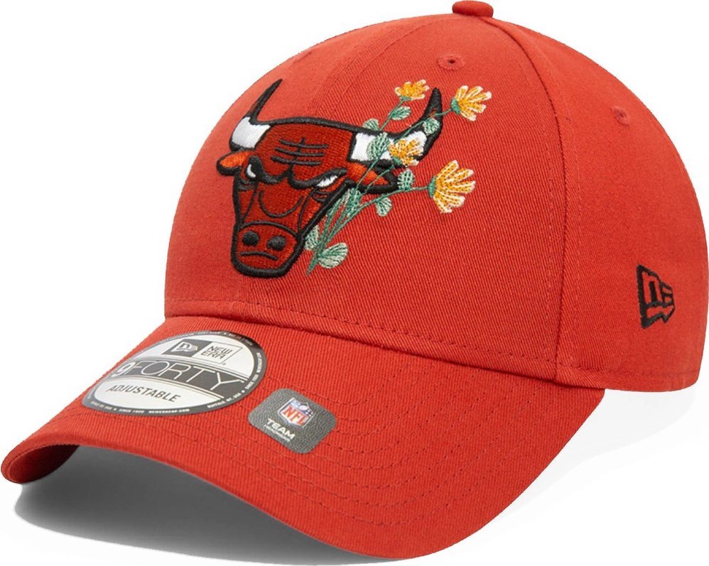 New Era Czapka z daszkiem NEW ERA Chicago Bulls Flower Icon Copper 9FORTY