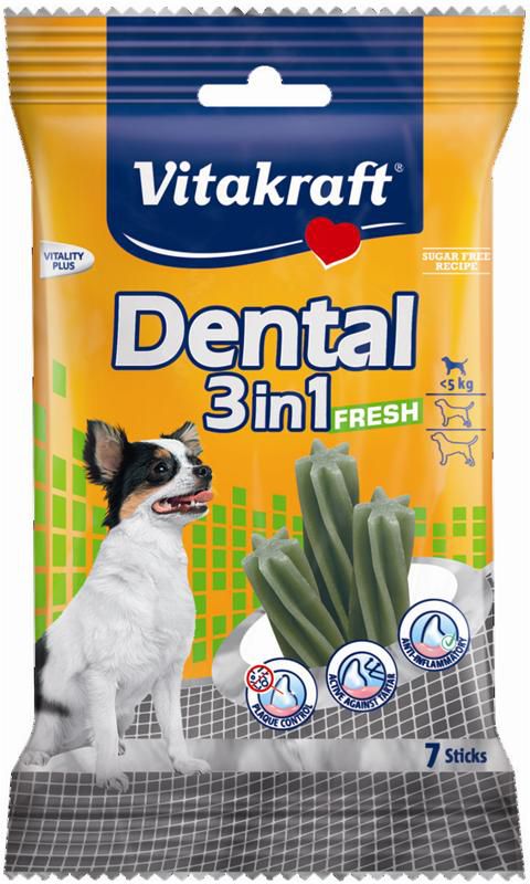 Vitakraft DENTAL 3in1 FRESH 5kg 7szt. 70g /12