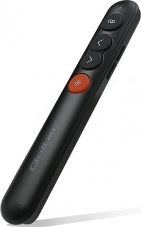 QOLTEC 50631 Laserowy wskaźnik Prezenter 4w1 USB 3.0 2.4GHz 100m