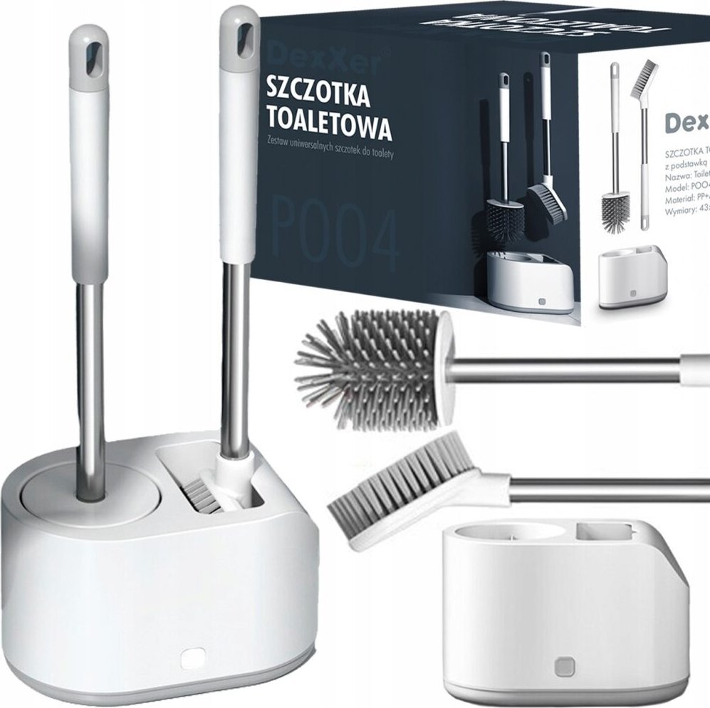Dexxer Szczotka do WC stojąca biały
