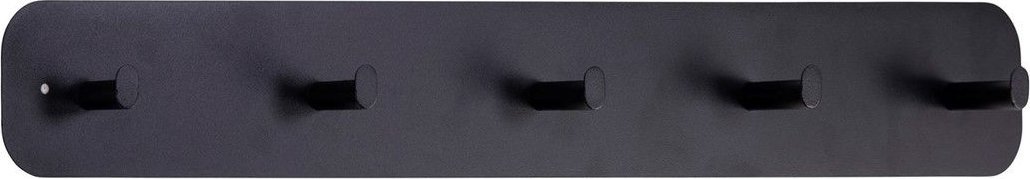 Actona ACTONA Wieszak ścienny na ubrania HOSINGEN 10X80X6 czarny