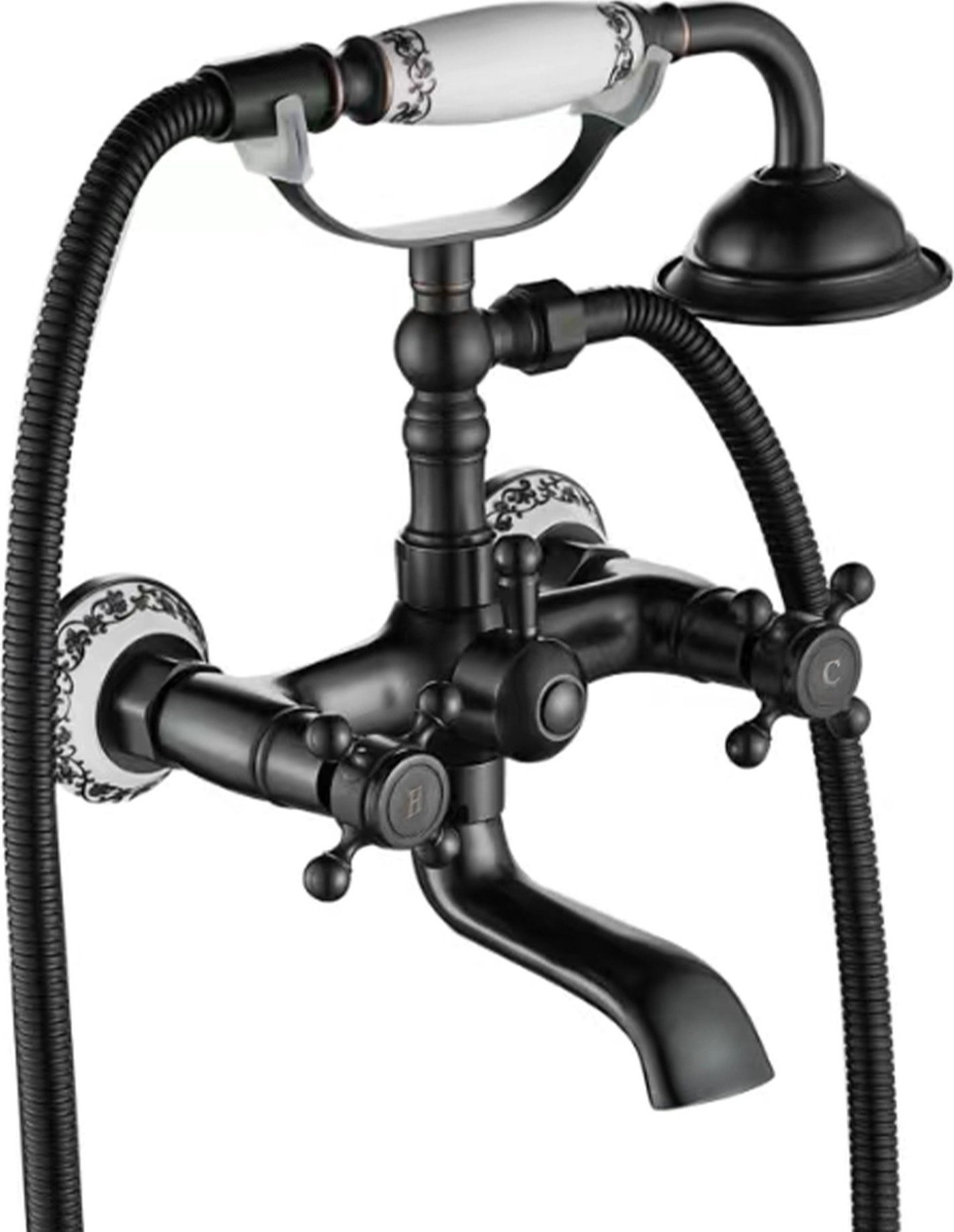 Rea Bateria wannowa Rea Rustico czarna przecierana