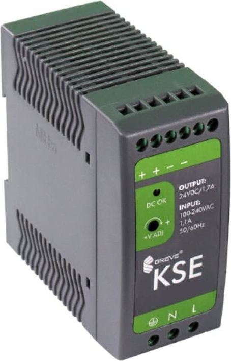 BREVE Zasilacz impulsowy KSE 04012 230/12VDC 40W 3,3A /na szynę/ 18912-9990