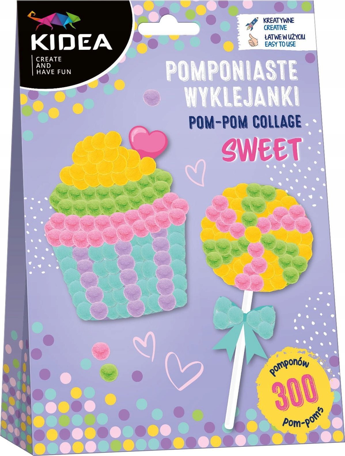 Derform ZEST KREAT WYKLEJ POMPON SWEET AKC KIDEA PUD