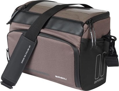 Torba na kierownicę BASIL MOVE HANDLEBAR BAG, KF z adapterem do mocowania, 7-8L, wodoodporna, Brown (NEW 2025)