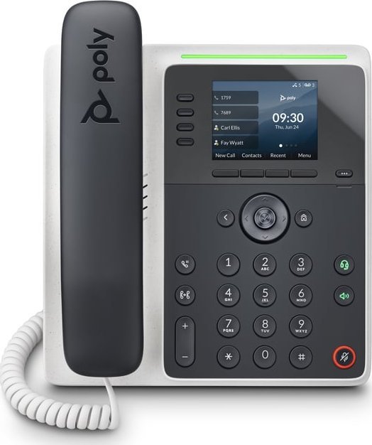 Telefon Triton POLY Edge E220 telefon VoIP Czarny 4 linii IPS