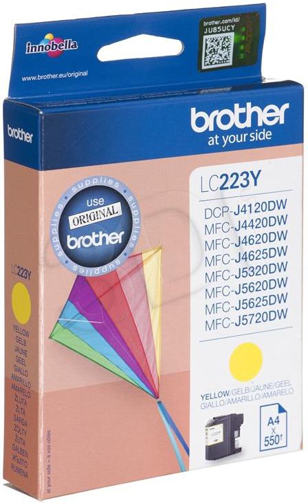 Tusz Brother tusz oryginalny LC223Y (yellow)