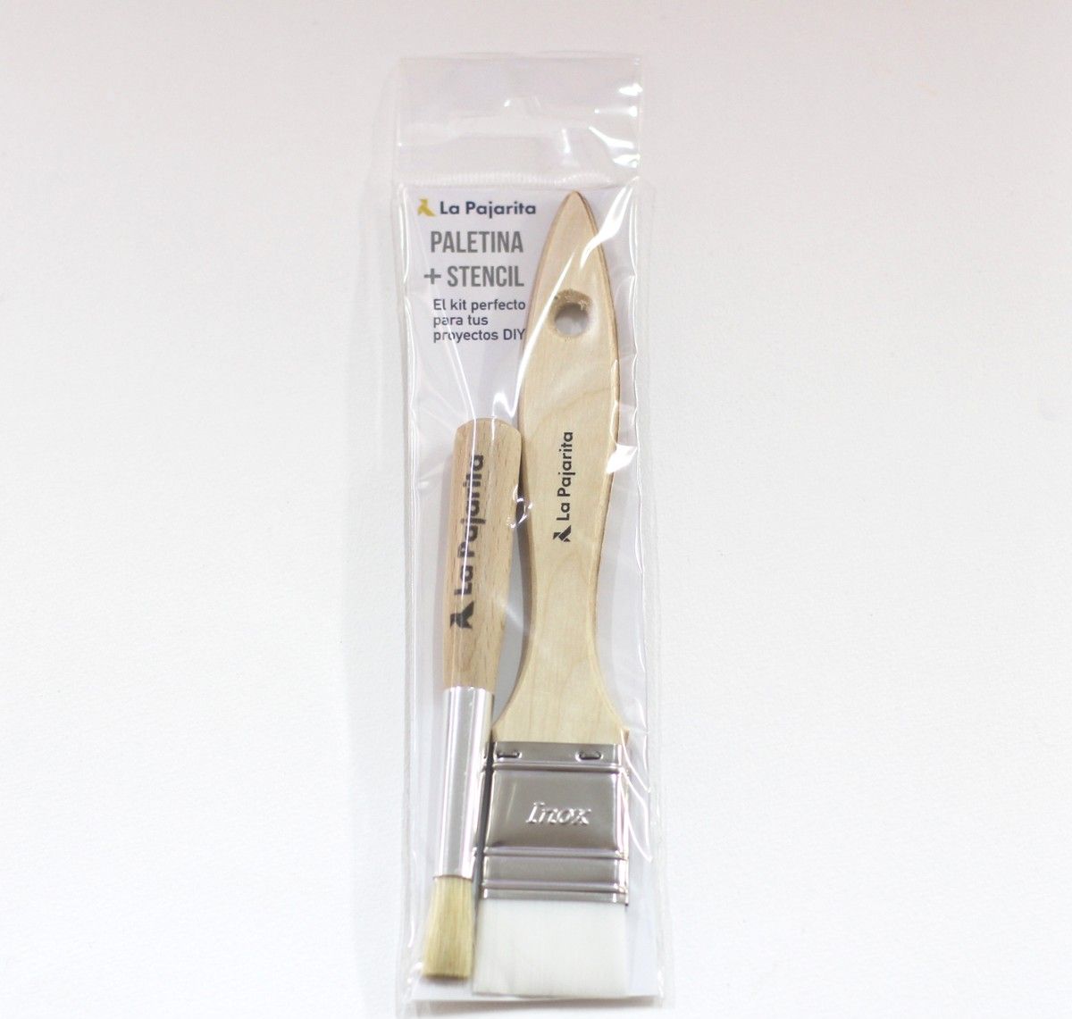 La Pajarita Zestaw 2 pędzli do projektów DIY