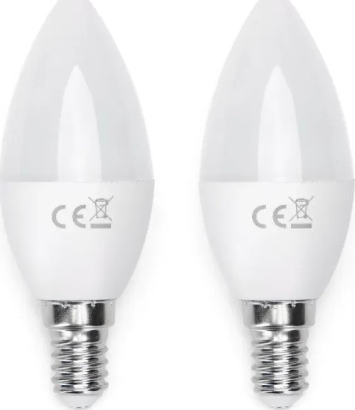 Aigostar Żarówka LED C37 E14 10W 2 szt. zimna LED C37 E14 10W 2 szt.
