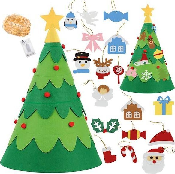 Dekoracja świąteczna Springos ozdobna choinka