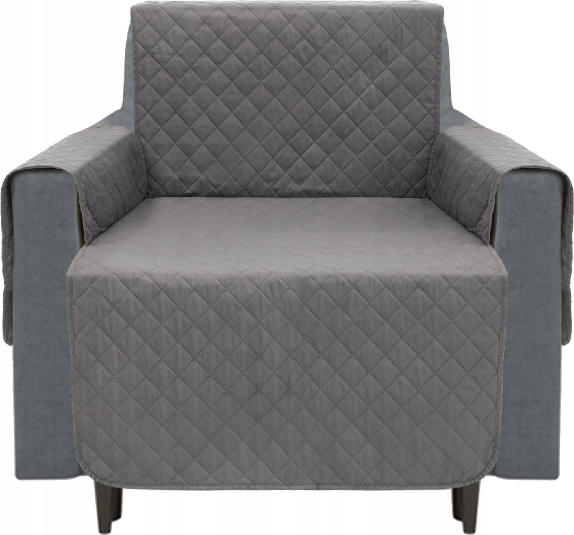 DOGGY POKROWIEC PARIS NA FOTEL SZARY