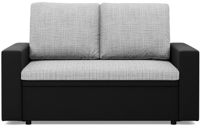 Adams Group Rozkładana sofa CAPERO, 148x87x90 cm, czarny, jasny szary
