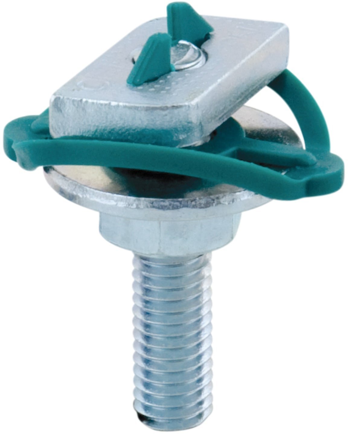 WalravenT-boltM10x40mm - Elforzinket.Hammerhovedboltt/RapidRailWM0.1, 2 og 35