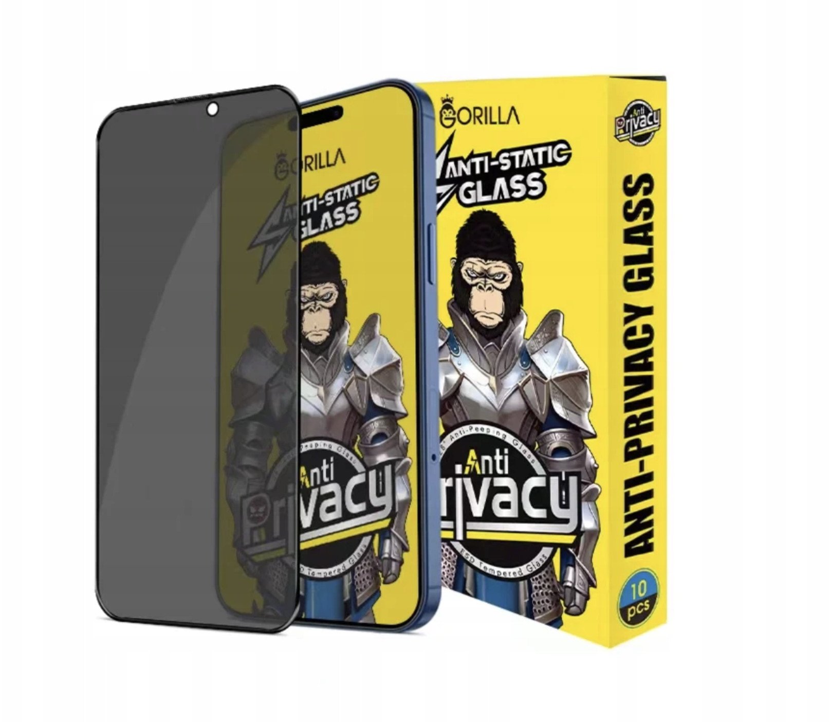 Szkło Hartowane AntySzpiegowskie Anti-Spy 9h - iPhone 15 Pro