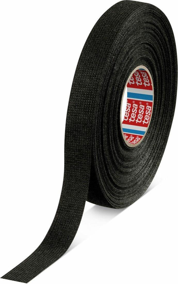 Tesa TESA TAŚMA IZOLACYJNA CZARNA PARCIANA 15mm x 25m TS51608-00009-00