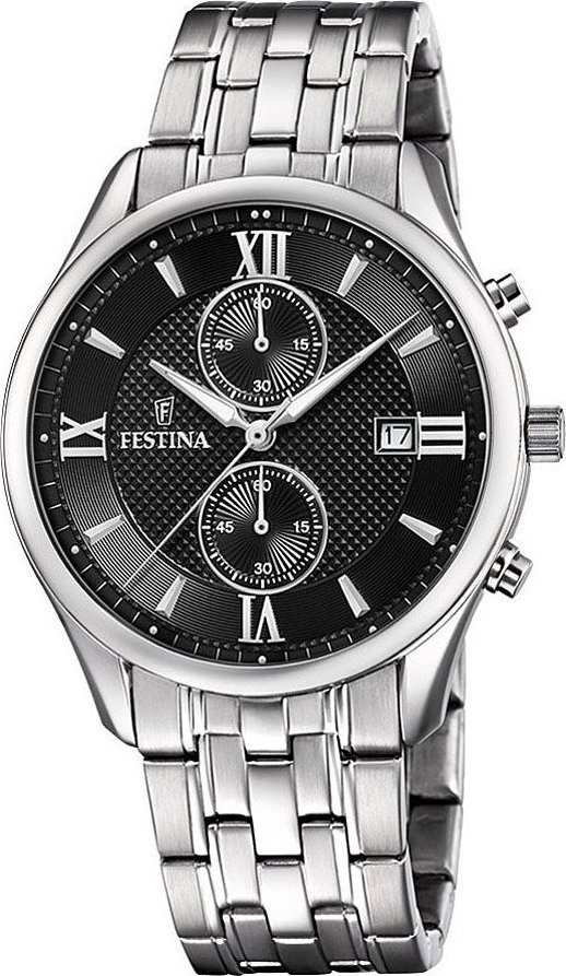 Zegarek Festina Zegarek męski Festina F6854-8 srebrny