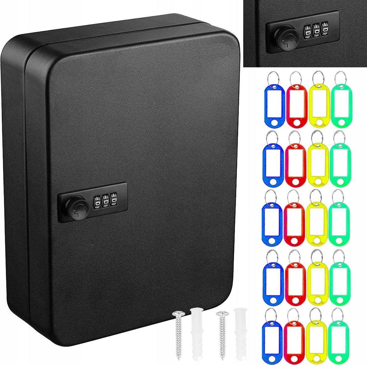 ZAMYKANA SKRZYNKA NA KLUCZE KIBX2