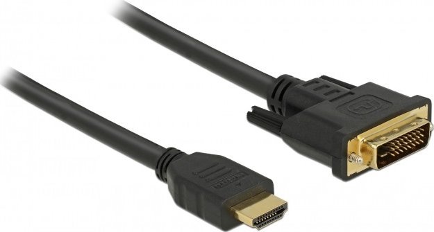 Kabel Delock HDMI - DVI-D 1.5m czarny (85653)