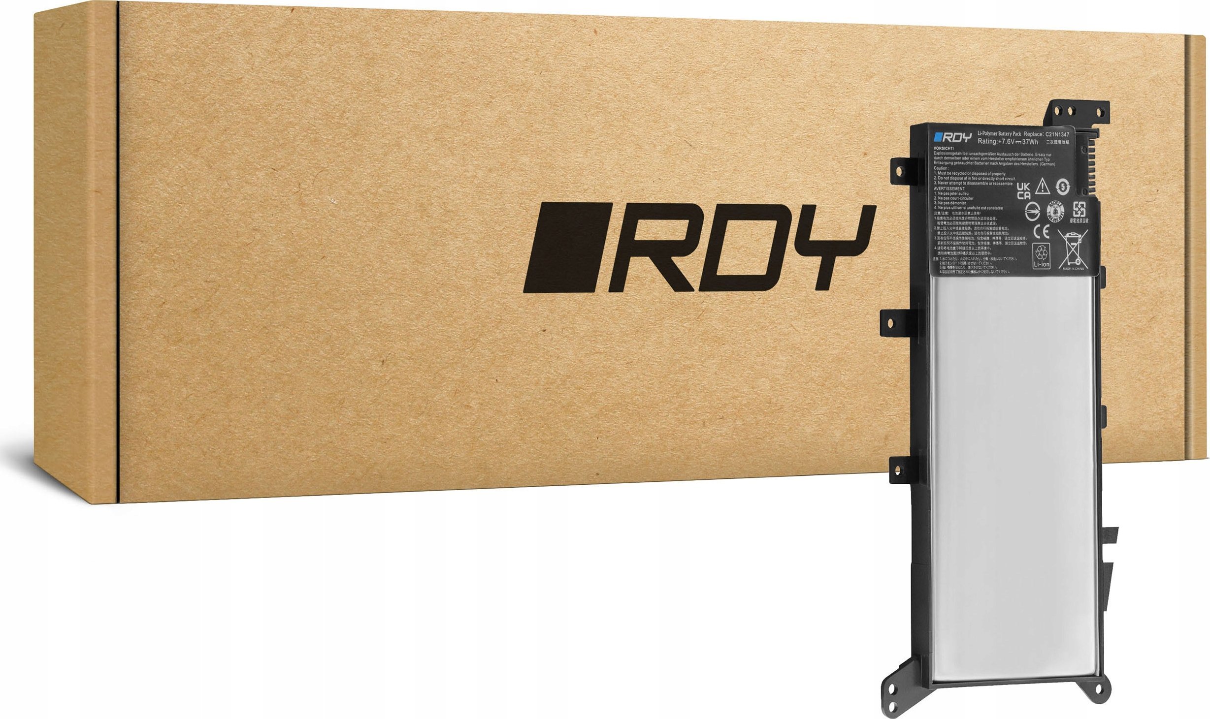 Bateria RDY C21N1347 do Asus A555 A555L F555 F555L F555LD K555 K555L K555LD R556 R556L R556LD R556LJ X555 X555L R556LA