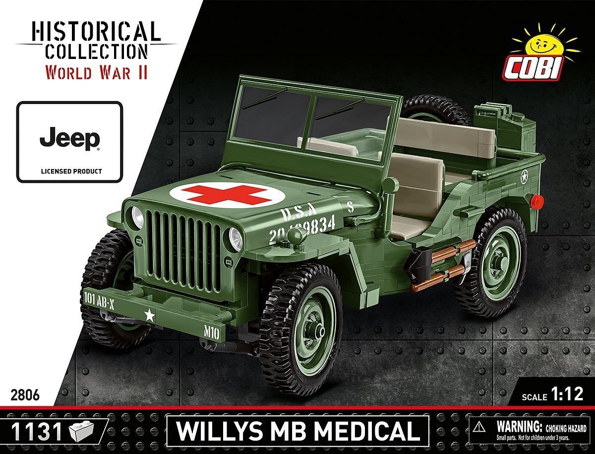 Cobi Klocki Willys MB Medical