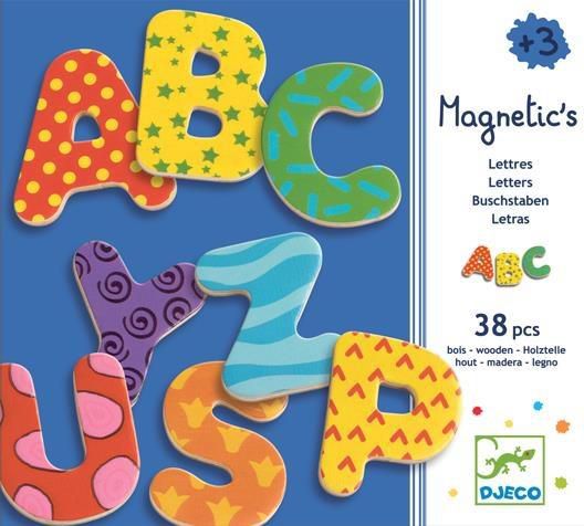 Djeco Drewniany alfabet magnetyczny - 143673