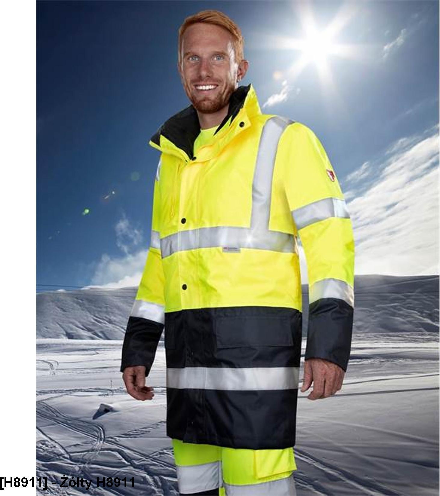 Ardon HiViz 4w1 - kurtka - Żółty H8911 4XL