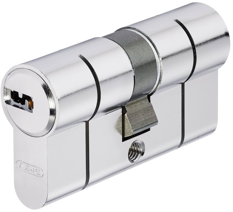 CYLINDER LOCK 70MM 30X40 CHROME 5 KEYS