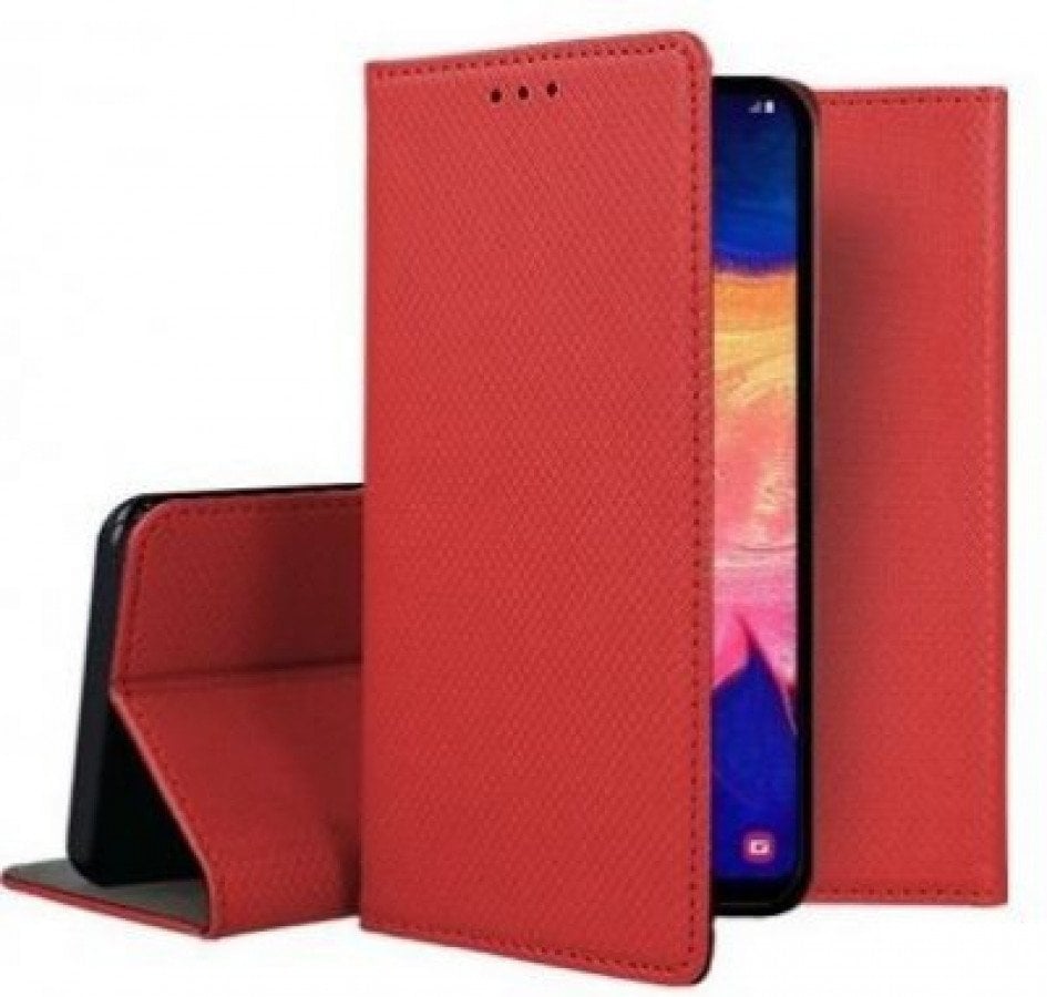 Mocco Smart Magnet Book Case For Samsung Galaxy M51 Red